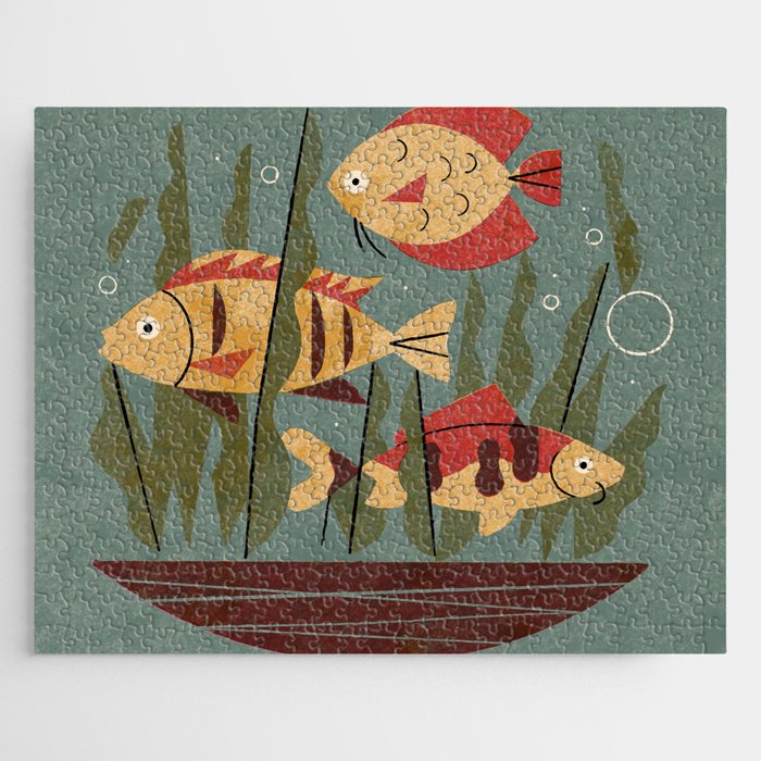 Fish and Seaweed Jigsaw Puzzle
