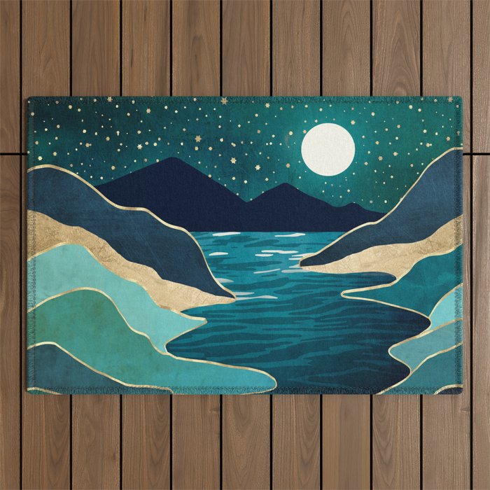 Moon Water Vista Outdoor Rug Gallery Image 1