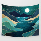 Moon Water Vista Wall Tapestry Gallery Image 4