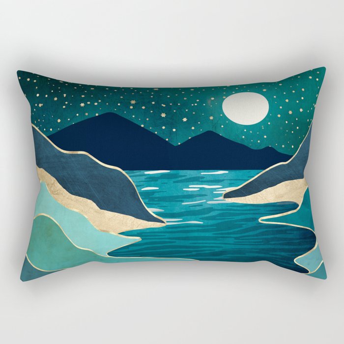 Moon Water Vista Rectangular Pillow Gallery Image 2