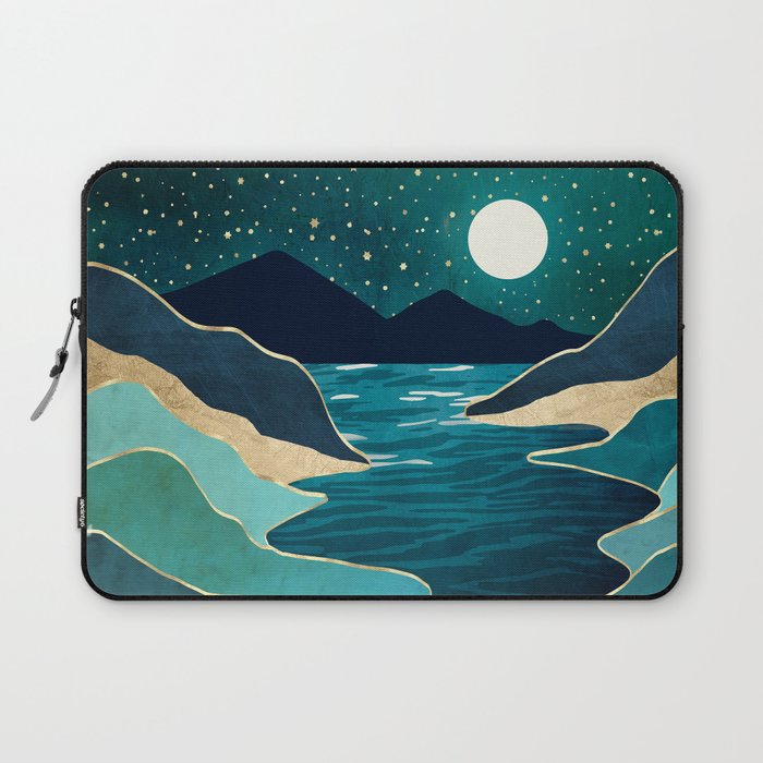 Moon Water Vista Laptop Sleeve Gallery Image 1