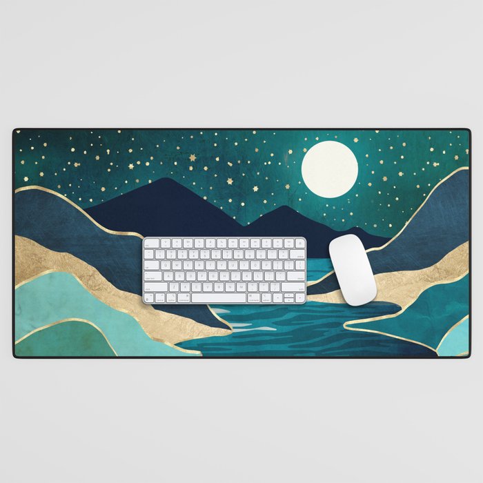Moon Water Vista Desk Mat Gallery Image 1