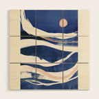 Blue as a Memory Wood Wall Art Gallery Image 1