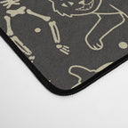 Vintage Halloween: Black Cat Desk Mat Gallery Image 4