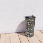 Vintage Halloween: Black Cat Travel Mug Gallery Image 4