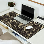 Vintage Halloween: Black Cat Desk Mat Gallery Image 2