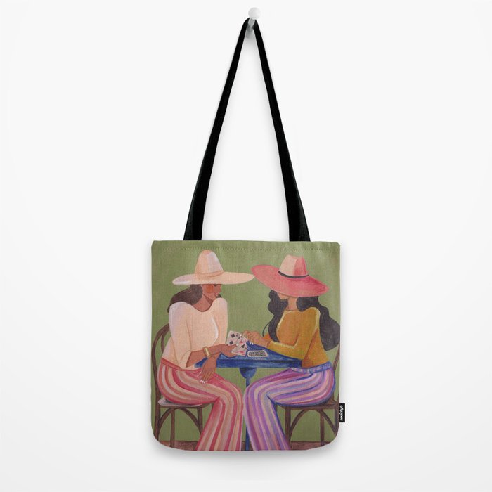 Cow girls playing cards Tote Bag Gallery Image 2