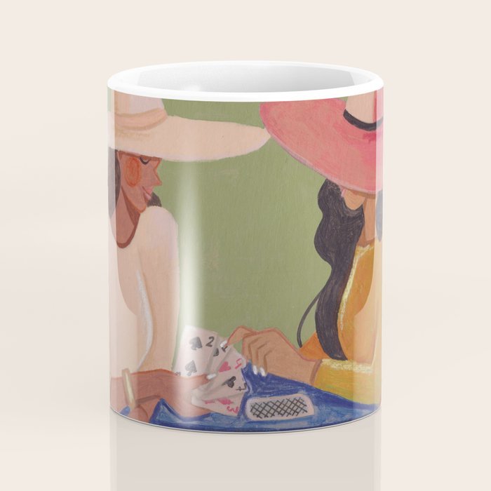 Cow girls playing cards Coffee Mug Gallery Image 4
