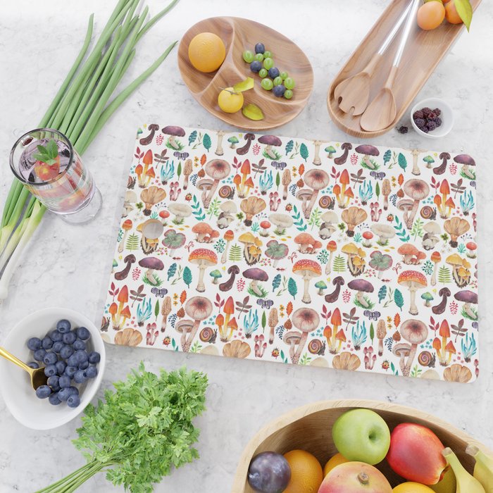 Mushroom heart Cutting Board Gallery Image 2