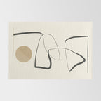 Abstract line art 84 Rug Gallery Image 2
