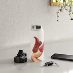 These Boots - Rouge Deep Red Water Bottle Gallery Image 4