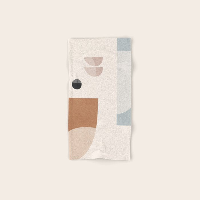 Abstract Minimal Shapes 12 Bath Towel Gallery Image 1