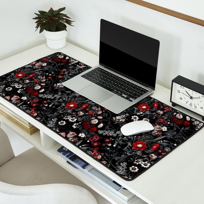EXOTIC GARDEN - NIGHT IV Desk Mat Gallery Image 2