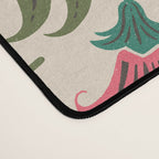 Hummingbirds - Green and Pink Desk Mat Gallery Image 4