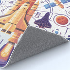 Space Rocket with Planets Rug Gallery Image 4