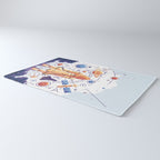 Space Rocket with Planets Rug Gallery Image 3