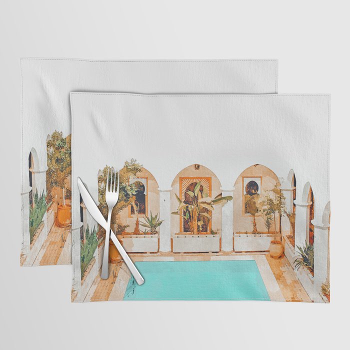 Turkish Holiday #painting #travel Placemat Gallery Image 1