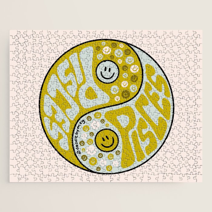 Pisces Yin Yang Jigsaw Puzzle Gallery Image 1