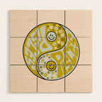 Pisces Yin Yang Wood Wall Art Gallery Image 1