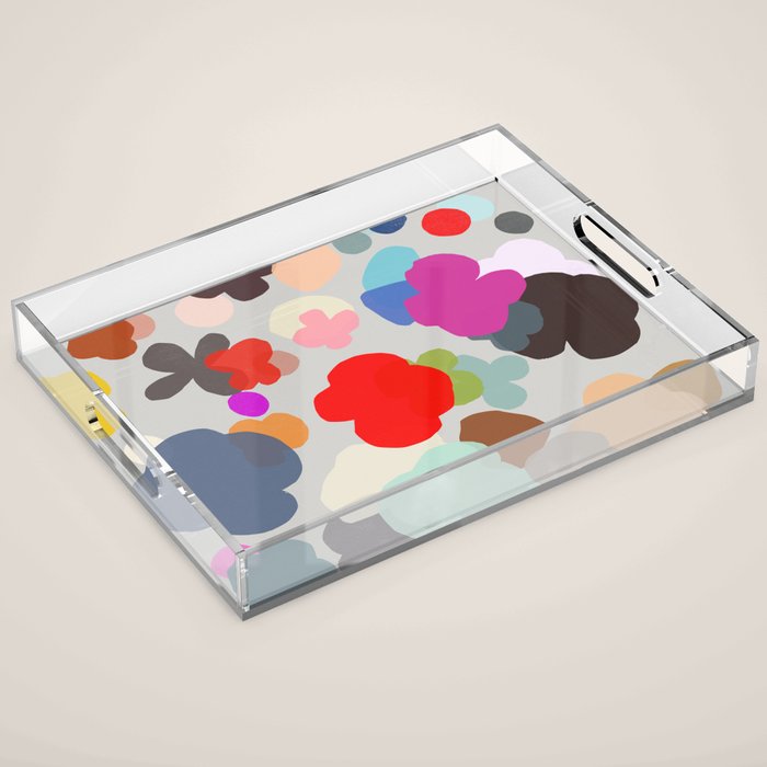 poppy 8 Acrylic Tray Gallery Image 1