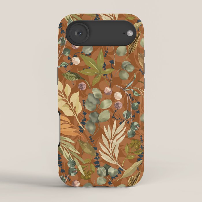 Autumn leafy wild forest B iPhone Case Gallery Image 2
