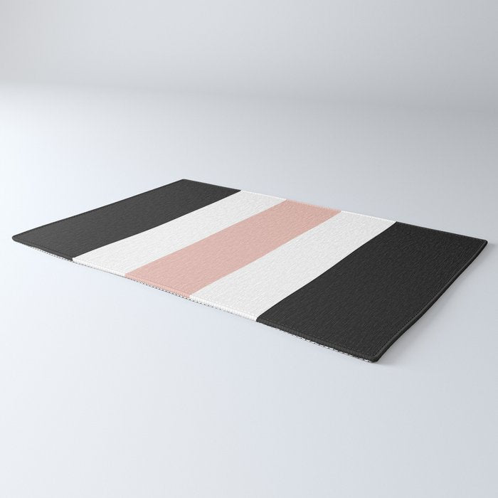 Accent (Black & Pink) Rug Gallery Image 3