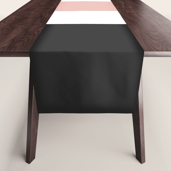 Accent (Black & Pink) Table Runner Gallery Image 1