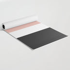 Accent (Black & Pink) Yoga Mat Gallery Image 2