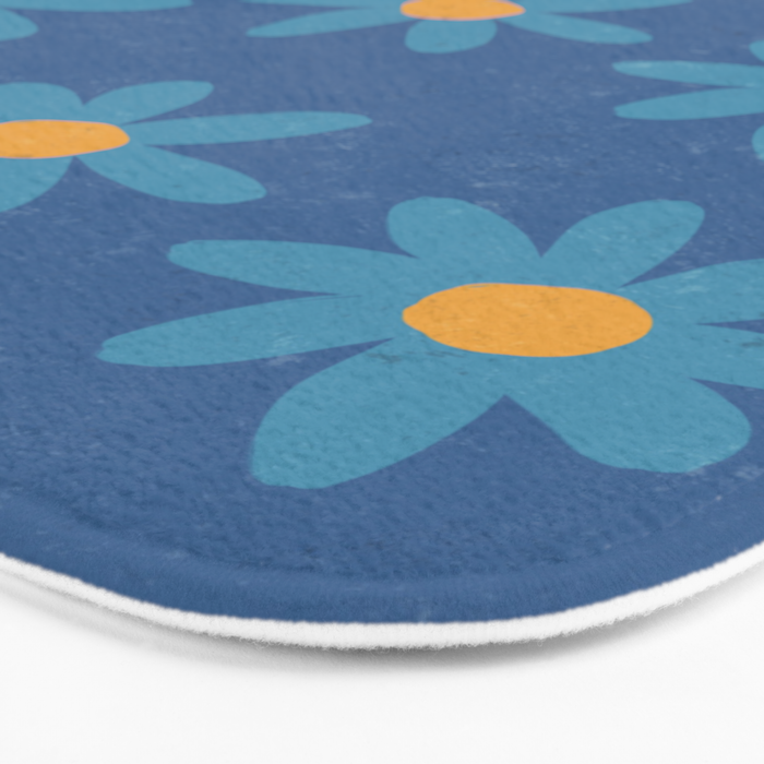 Spring Blue Bath Mat Gallery Image 3