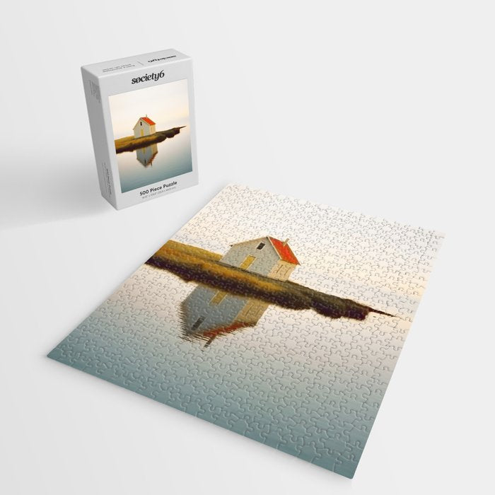 Cute Little Cabin In Iceland Jigsaw Puzzle Gallery Image 2