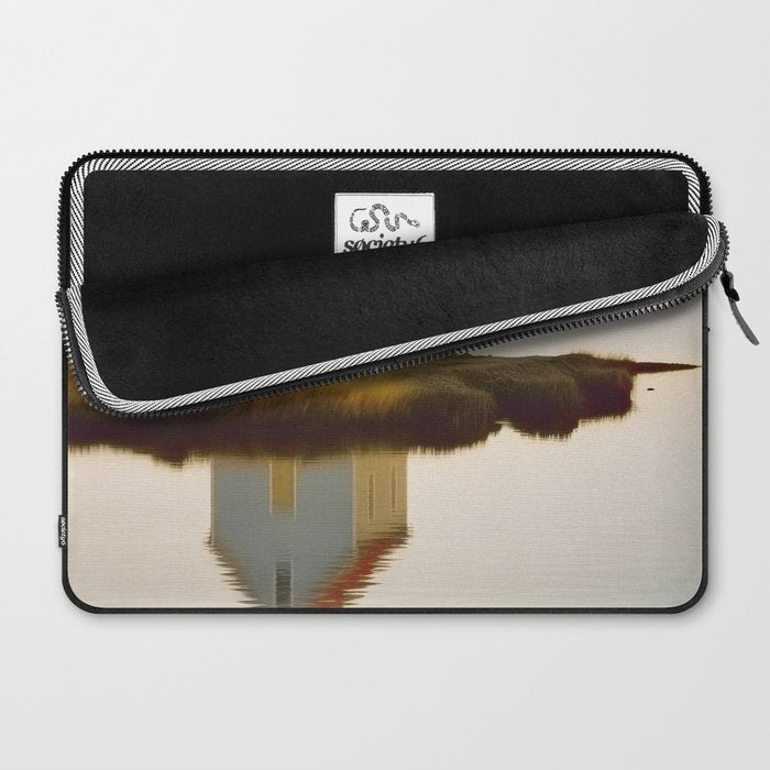 Cute Little Cabin In Iceland Laptop Sleeve Gallery Image 2