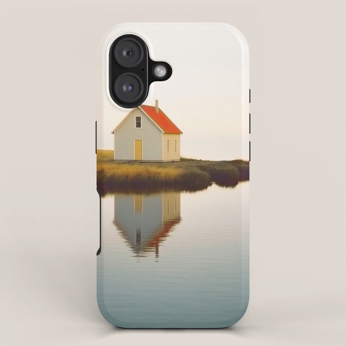 Cute Little Cabin In Iceland iPhone Case Gallery Image 1