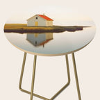 Cute Little Cabin In Iceland Side Table Gallery Image 2