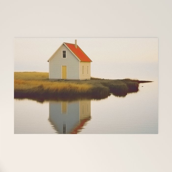 Cute Little Cabin In Iceland Welcome Mat Gallery Image 1