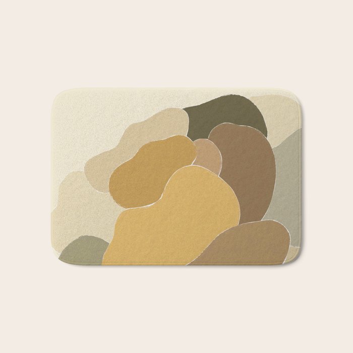 Pastel Peony Bath Mat Gallery Image 1