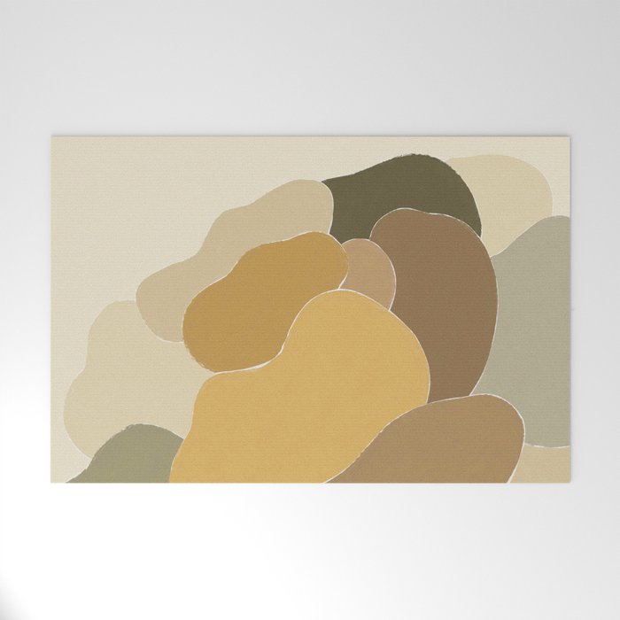 Pastel Peony Welcome Mat Gallery Image 1