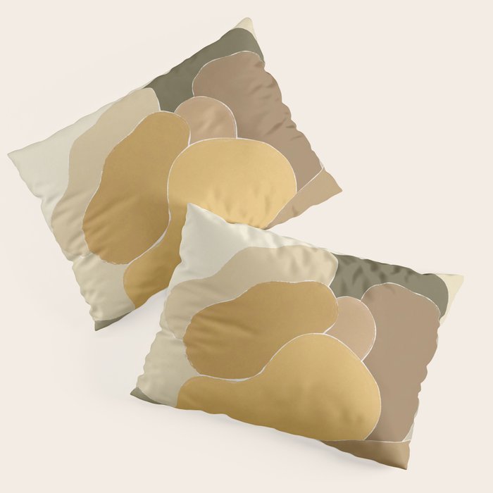 Pastel Peony Pillow Sham Gallery Image 1