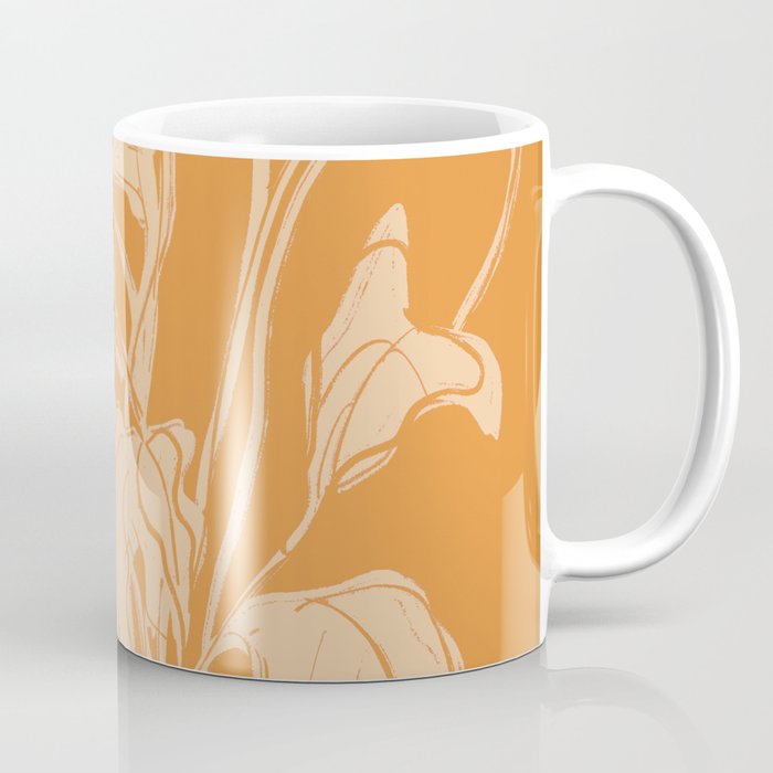 Minimalist Flowers In A Vase 6 Coffee Mug Gallery Image 1