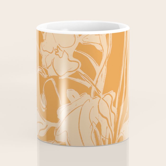 Minimalist Flowers In A Vase 6 Coffee Mug Gallery Image 4