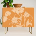 Minimalist Flowers In A Vase 6 Credenza Gallery Image 1