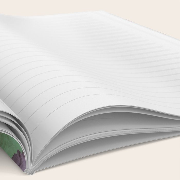 floral abstract summer autumn Notebook Gallery Image 2