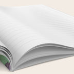floral abstract summer autumn Notebook Gallery Image 2