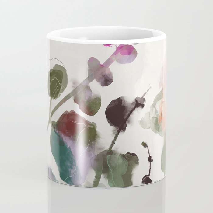 floral abstract summer autumn Coffee Mug Gallery Image 4