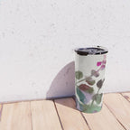 floral abstract summer autumn Travel Mug Gallery Image 4