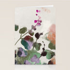 floral abstract summer autumn Stationery Card Gallery Image 2