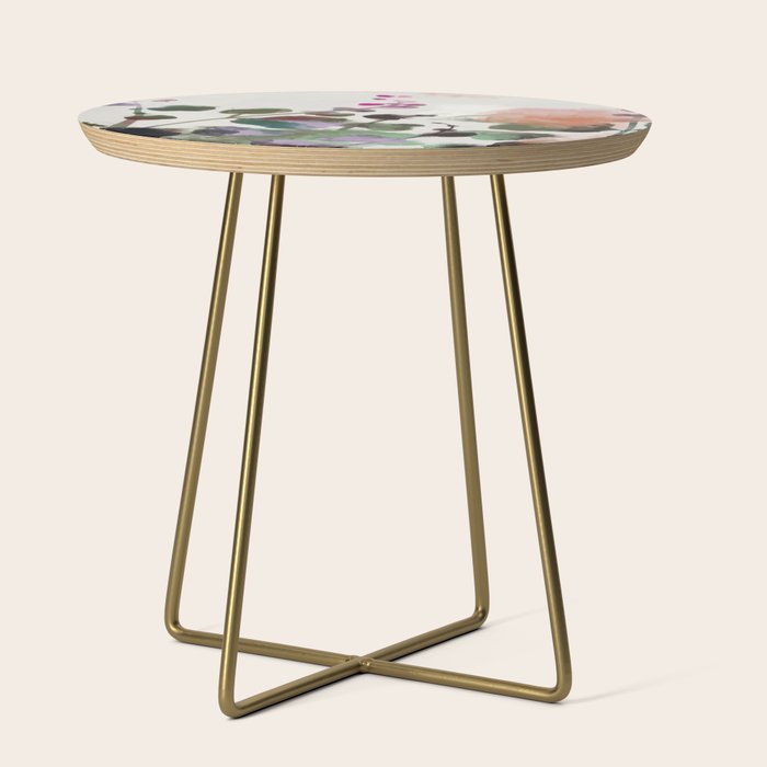 floral abstract summer autumn Side Table Gallery Image 1