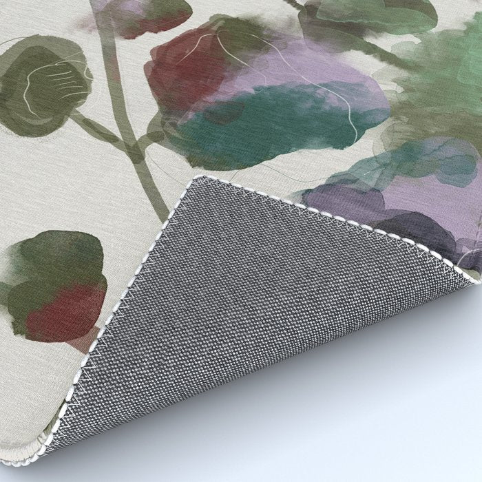 floral abstract summer autumn Rug Gallery Image 4