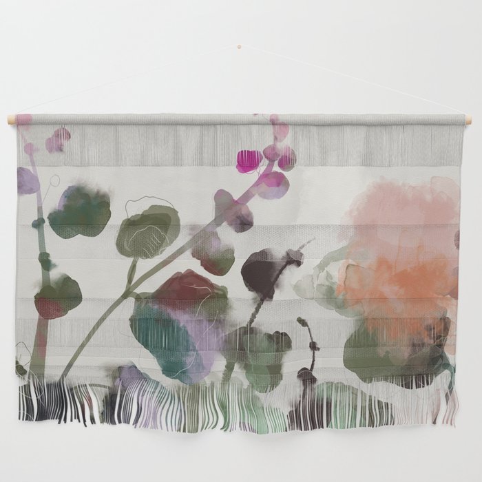 floral abstract summer autumn Wall Hanging Gallery Image 1