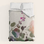 floral abstract summer autumn Comforter Gallery Image 6
