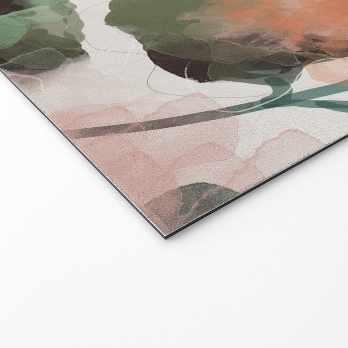 floral abstract summer autumn Welcome Mat Gallery Image 2